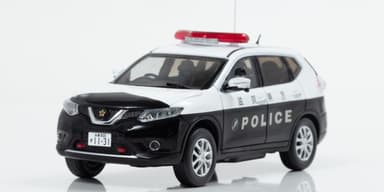 1/43 日産 エクストレイル (T32) 2017 滋賀県警察所轄署地域警ら車両