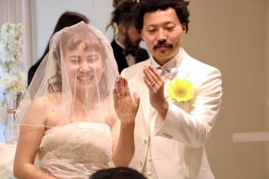 昨年挙行した結婚式の様子4