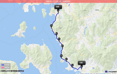 JR呉線代行バス運行情報公開Webページ_PC