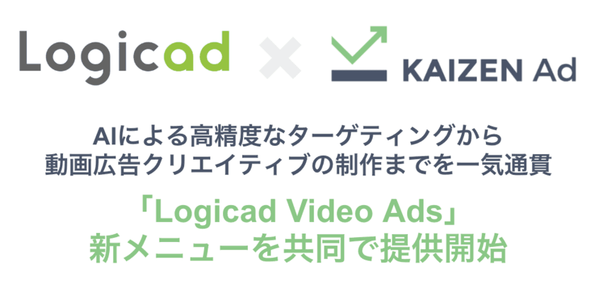 Kaizen Platform、ソネット・メディア・ネットワークスと
動画広告「Logicad Video Ads」において協業を開始