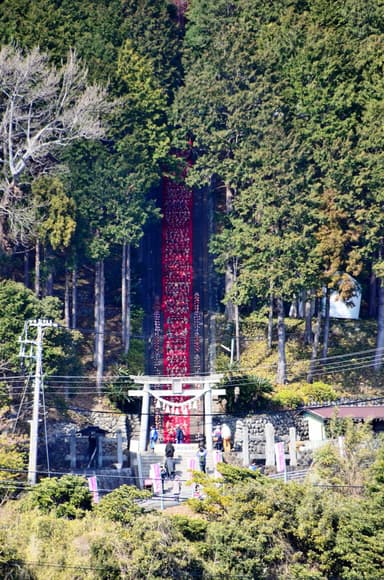 素盞鳴神社雛段飾り(2)