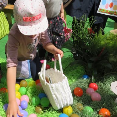 リンツ エッグハントイベント(たまご探し)