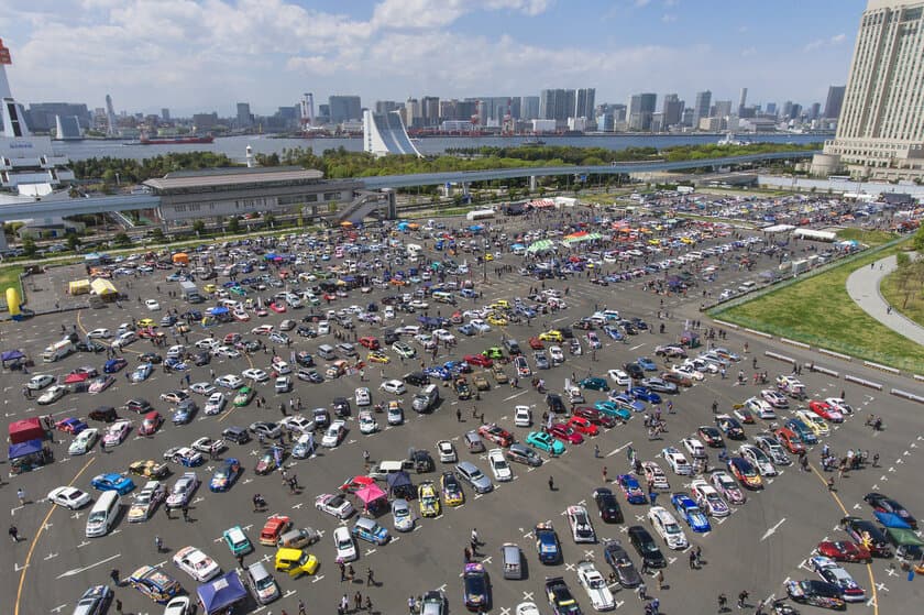 全国の痛車約1,000台が東京に集結　
「お台場痛車天国2019」が開催！