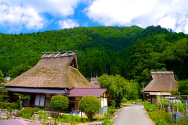 日本の原風景残る美山かやぶきの里