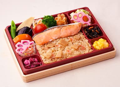 『春の竹の子ご飯弁当』