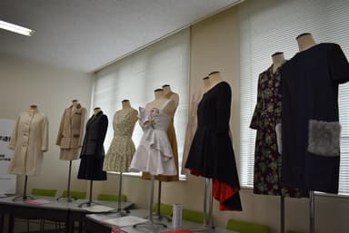 服飾造形学科の学生による作品