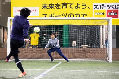 「川口能活 熱血！大人のサッカー教室」４