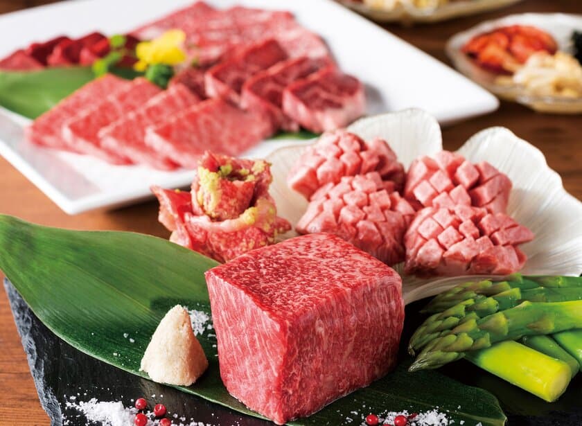 【黒毛和牛焼肉 薩摩 牛の蔵】
春の期間限定コースおよび逸品メニューの販売を開始