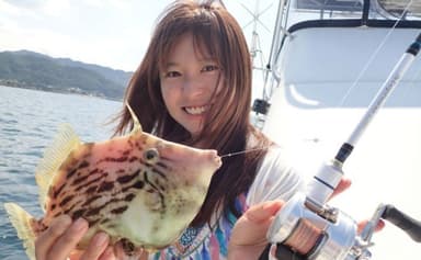 釣りガール地域おこし協力隊　三浦愛