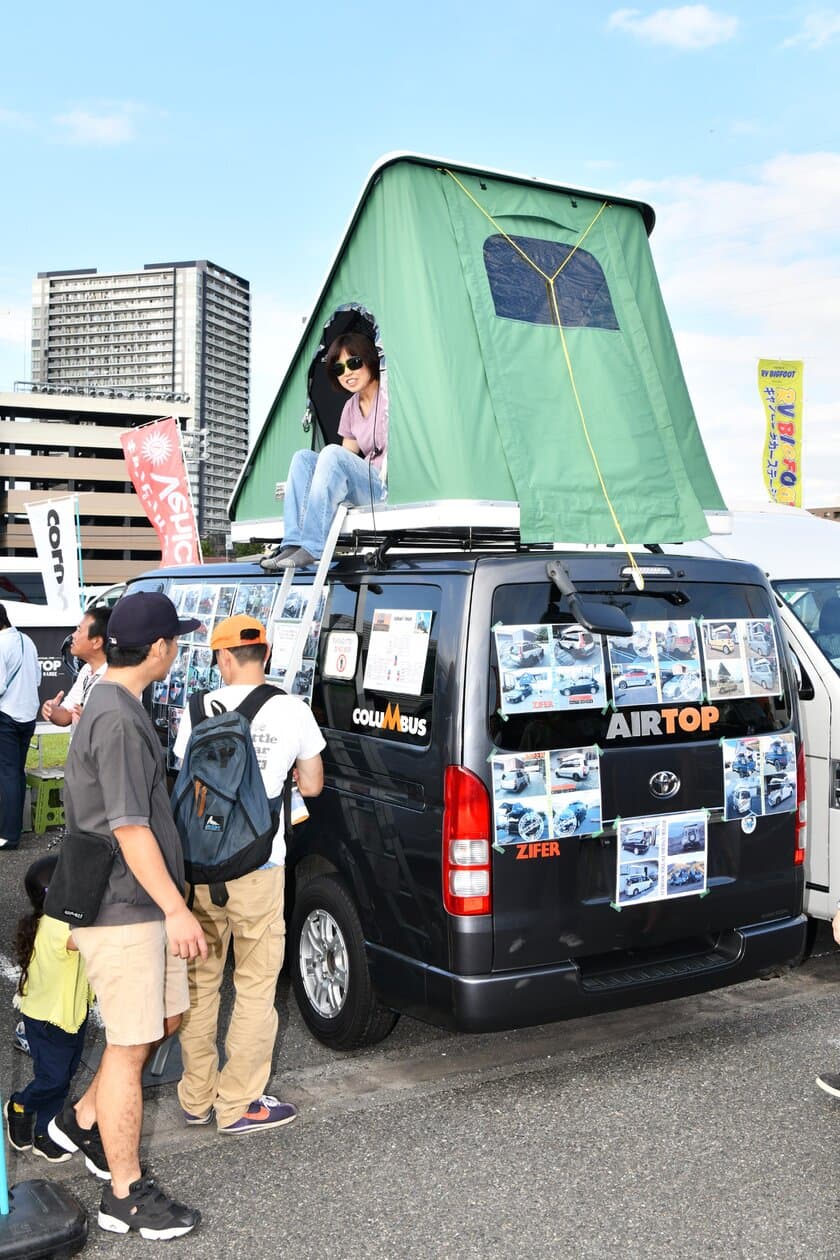 神奈川県下最大級の展示数を誇るキャンピングカー、春の祭典が
川崎競馬場で4月20日・21日に開催！