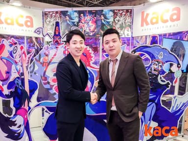 (左：ENJOY JAPAN 取締役　中山隆央／右：中国 Kaca entertainment 創業者・CEO　沈晨)