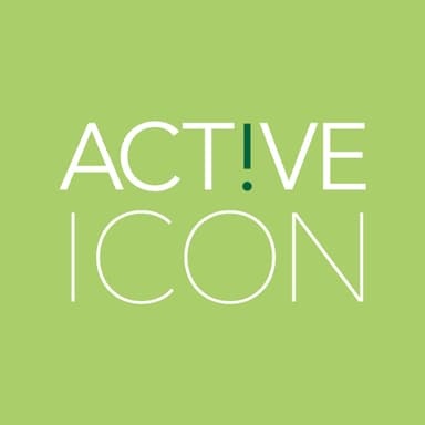 ロゴ　ACTIVE ICON　1