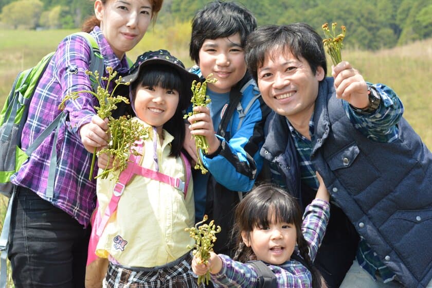 ぽかぽかの東伊豆で春を探そう！
2019年4月13日(土)～5月6日(月／祝)
稲取細野高原「春の山菜狩りイベント」開催