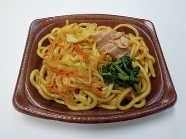 春キャベツをおいしくカレー焼うどん