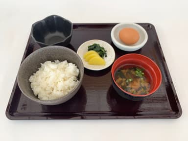 もみじたまごとかまどごはん定食