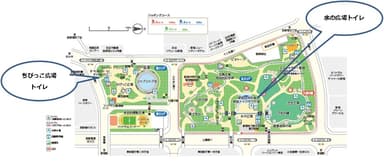 新宿中央公園 全体図