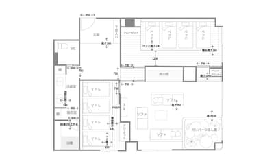 【界 伊東】特別和室_711見取り図