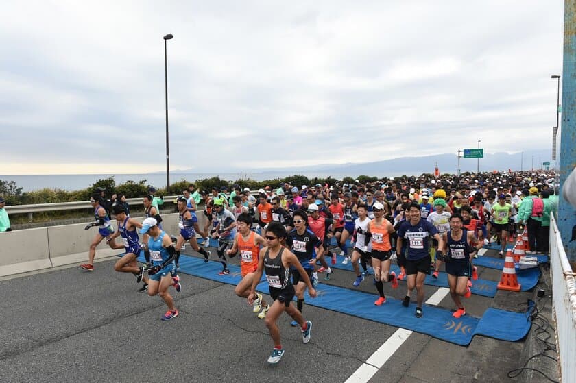 「第14回湘南国際マラソン」記者会見　
さあ、みんなで湘南に！だれでも参加できるマラソンへ
～“Run for All Ages“に取り組みます～