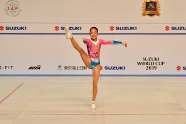 AG1女子シングル部門2位　山口彩莉選手