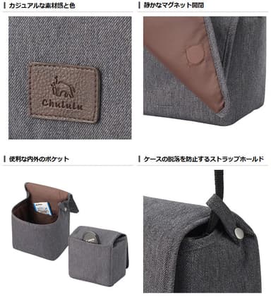 Chululu(チュルル)カメラケースS／M 製品特長