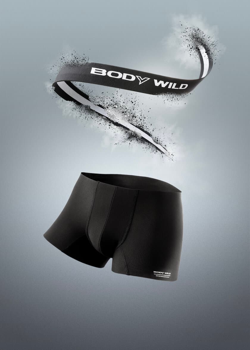 グンゼ株式会社のメンズインナーブランド BODY WILDの
「AIRZ(エアーズ)」が売り上げ枚数50万枚突破！リピーター続出