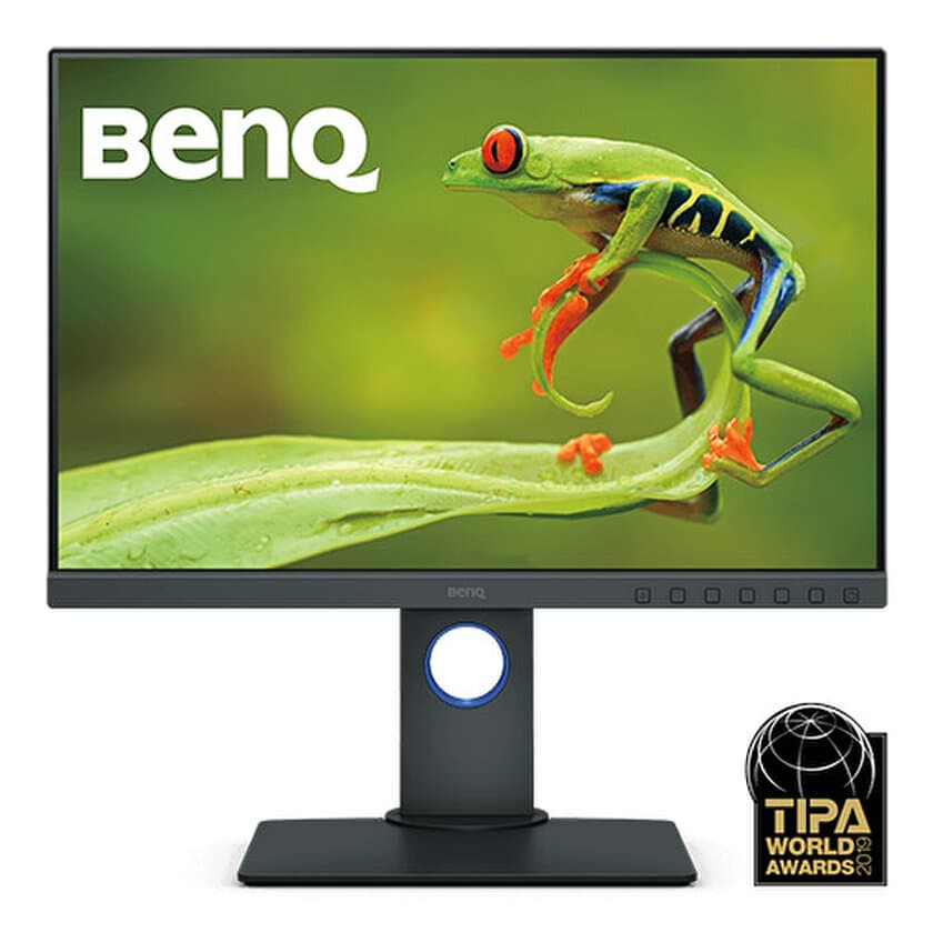 BenQ 写真家向けカラーマネジメントモニター「SW240」　
TIPAアワード“Best Budget Photo Monitor”を受賞