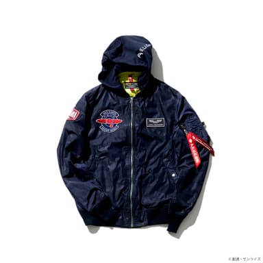 STRICT-G × ALPHA INDUSTRIES LIGHT MA-1 NATUS「機動戦士Zガンダム」エゥーゴモデル