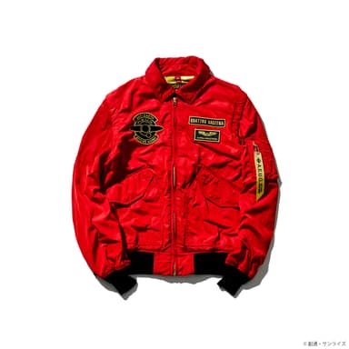 STRICT-G × ALPHA INDUSTRIES CWU-36/P「機動戦士Zガンダム」クワトロ・バジーナモデル