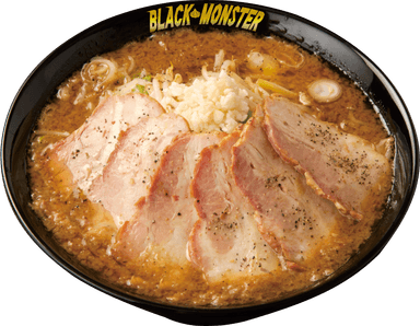 嵐げんこつ BLACK MONSTERチャーシューメン(990円税込み)