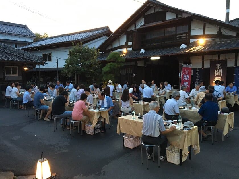 非売品の特別酒も飲み放題！栃木最古の酒蔵「開華」で
風情に浸りながら冷酒と夏野菜を楽しむ「ひやガーデン」開催