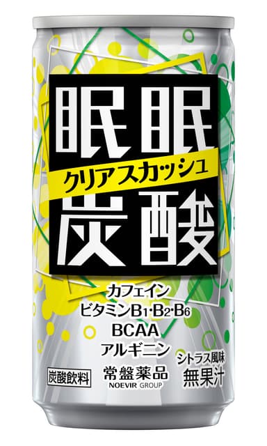 眠眠炭酸　クリアスカッシュ〔炭酸飲料〕