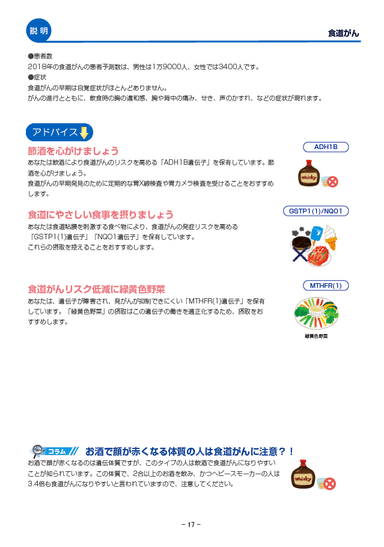 結果報告書のイメージ3