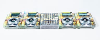 「“TRANSPARENT”CDJ-2000NXS2」「“TRANSPARENT”DJM-900NXS2」