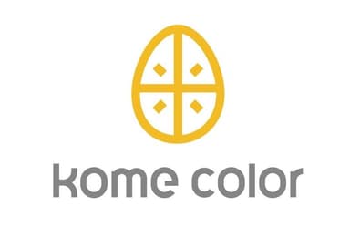 コメ柄を使ったブランド「Kome color」