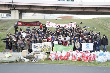 第11回 大学対校！ゴミ拾い甲子園の様子