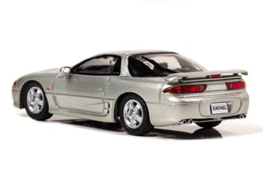 三菱 GTO Twin Turbo 1993 Silver：左後