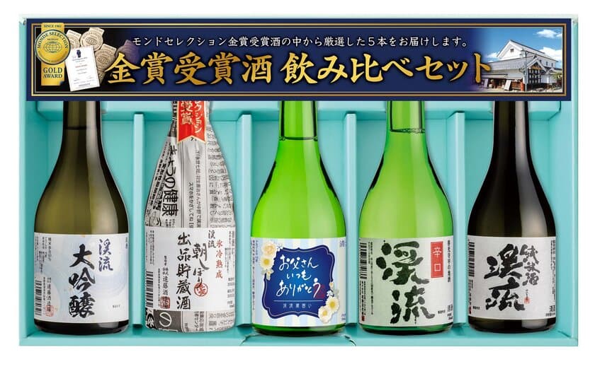 遠藤酒造の金賞受賞酒で「父の日ギフト」を！
6/14正午までの注文で、父の日に商品をお届け