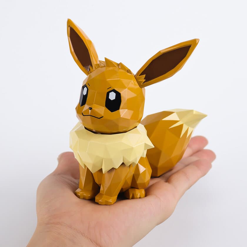 イーブイと6種のポケモン達がポリゴン風フィギュアで登場！
『POLYGO ポケットモンスター』2商品が11月発売決定