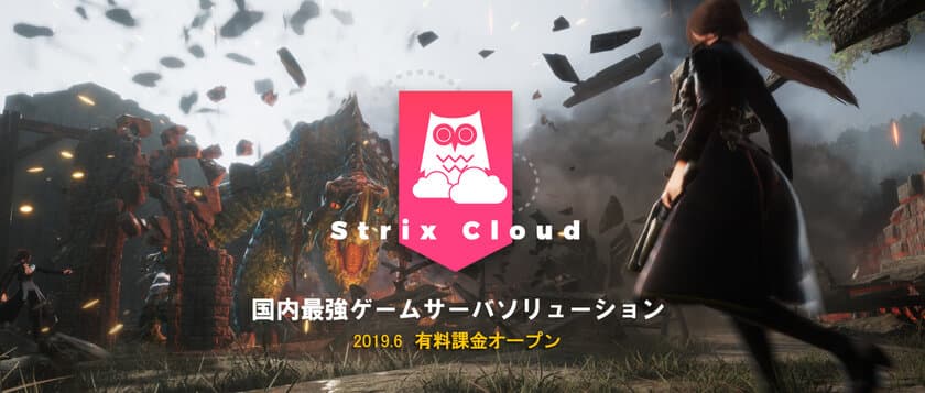 ゲームサーバソリューション「Strix Cloud」
サブスクリプション型サービス開始
-Unity、Unreal Engineに対応した
SaaS型サーバソリューション-