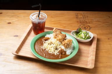 からあげ チーズカレー