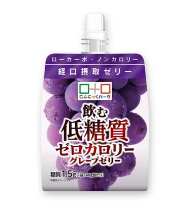 飲む低糖質ゼロカロリー　グレープゼリー