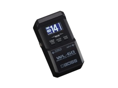 コンパクト・ペダルと同サイズの『WL-60』レシーバー部