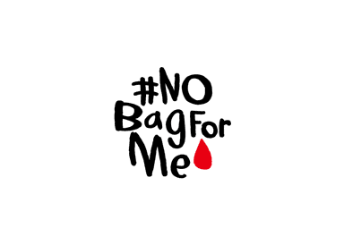 #NoBagForMe ロゴ