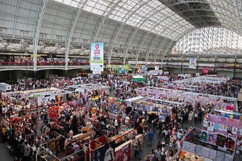 英国最大の日本文化イベント「HYPER JAPAN」
今年10周年を迎え、第12回目開催