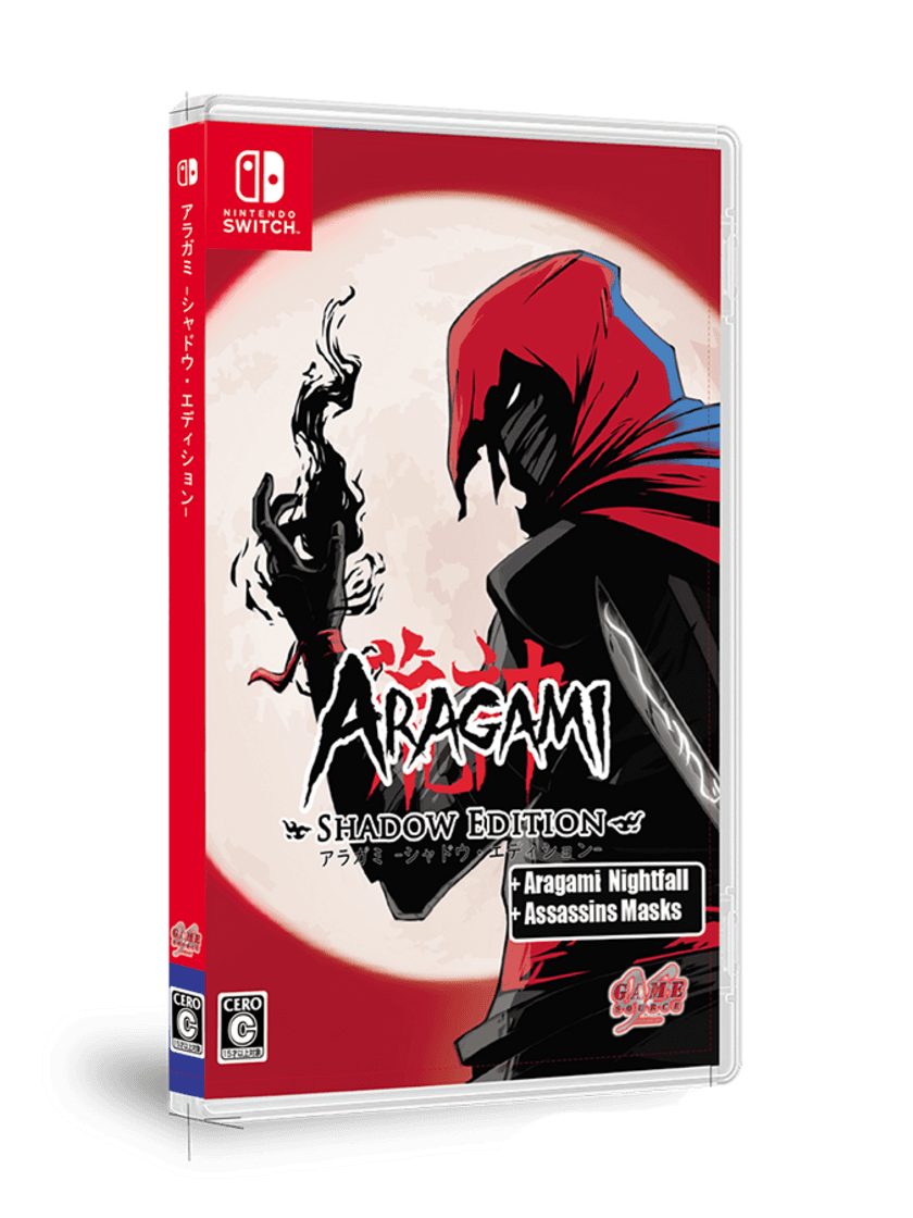 血と謎が満ちる本格派ステルスアクション　
Aragami: Shadow Edition(アラガミ:シャドウエディション)
Nintendo Switch(TM)パッケージ版 日本発売