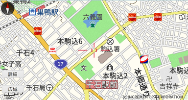 地図表示