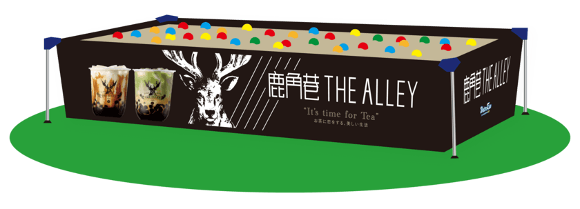 行列が絶えない超人気タピオカ販売店
『THE ALLEY(ジ アレイ)』とのコラボが決定！
「タピオカゾーン」がWater Run 2019に登場