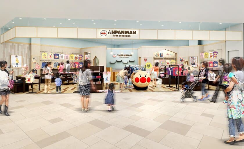 アンパンマンキッズコレクションが沖縄に初上陸！
「サンエー浦添西海岸 PARCO CITY」に新店オープン