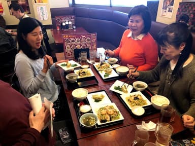 食事風景(前回開催時)※店舗が変更になります