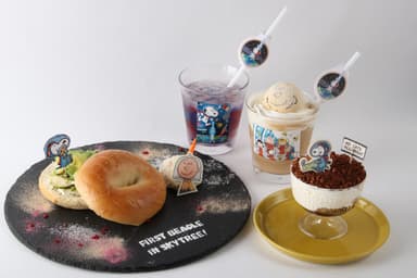 東京スカイツリー「SKYTREE CAFE」　限定オリジナルカフェメニュー